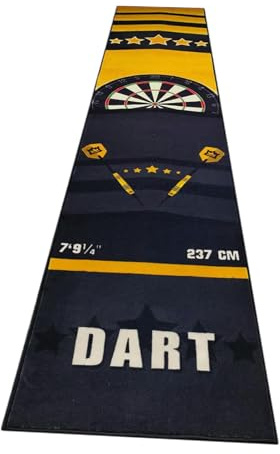 FytStycale Dartmatte für Verbesserte Gaming, Gold