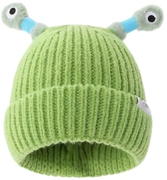 CHENRI Monster Tentacle Hat, Winter Parent-Child Cute Glowing Little Monster Knit Hat, Leuchtende kleine Monstermütze, Eltern-Kind leuchtende Monster Strickmütze, LED Mütze für Familie, Freunde