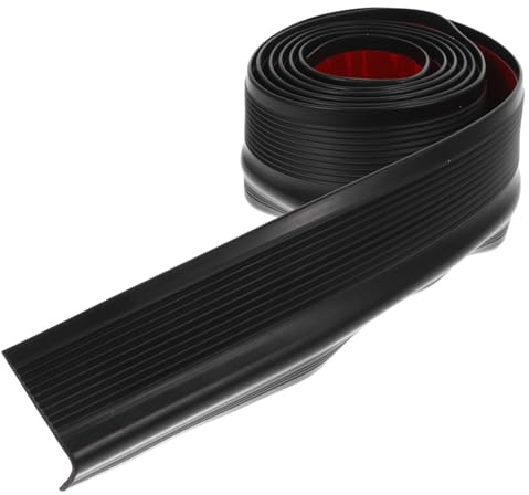POPETPOP Battiscopa in Pvc Autoadesivo Per Scale Modanatura Di Finitura Antiscivolo Protezione Per Bordi Scale Striscia Di Transizione Per Pavimenti e Gradini