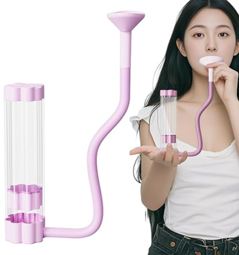 Entrenador respiratorio | Entrenador de mejora pulmonar - Dispositivo muscular compacto portátil para hombres, mujeres, adultos, atletas, viajes en el gimnasio