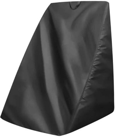 GARIOUANS Carrete Proteger Carrito para Manguera de Jardín Funda y Plegable Fácil de Limpiar, Hecha de Tela Oxford 210d Negra, Adecuado para Patios y Exteriores