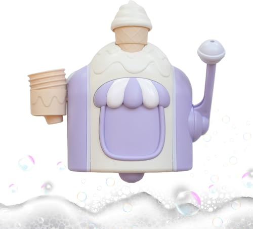Juguete de baño para niños | Juguete olo para ducha y bañera de bag no de 8,66x2,36x7,87 pulgadas - Diversión interactiva montada en pared | Juguete de pelota de b ag no para heladera de burbujas |