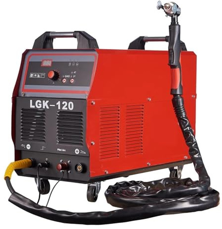 Cortadora de plasma, LGK-120 de equipo cortador Plasma CNC IGBT, 120 amperios, for cortadora por con máquina recta, tubos antorcha Para principiantes: bricolaje