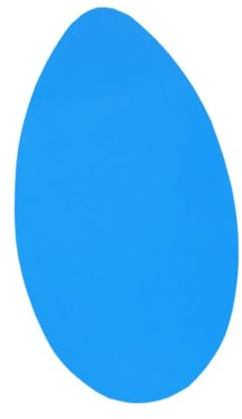 QLoztyse Surfbrett Wassersport für Pool Stehend Universal, Kleines Zimmer Dekor Surfbrett Skimboard für Anfänger, Blau