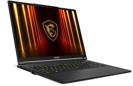 msi Stealth 16 AI A2HWFG-022IT, Notebook Gaming 16 QHD+ OLED 240Hz, Intel Core Ultra 7 255H, Nvidia RTX 5060 8GB GDDR7, 32GB RAM DDR5, 1TB PCIe4, WiFi 7, Win 11 Home [Layout e Garanzia ITA]