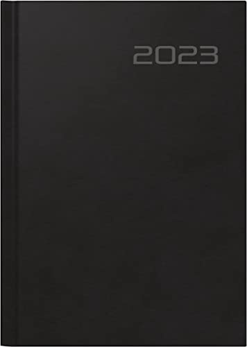 rido/idé Wochenkalender Modell futura 2 2023 Blattgröße 14,8 x 20,8 cm schwarz