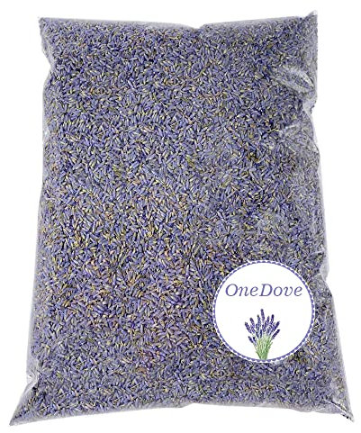 OneDove 1 Pounds Lavender Buds Dried Flowers,100% Natural Dried Lavender Buds, Ultra Blue Grade (1 Pounds)