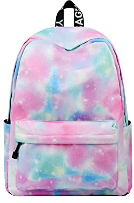 Mädchen Schulrucksack Modischer Freizeitrucksack für Frauen Teenager Jungen Wasserdicht Tasche Schulranzen Tagesrucksack mit Laptopfach