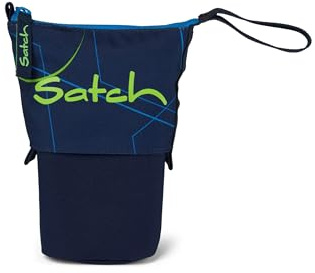 Satch Pencil Slider | Federmäppchen mit stehenden Stiftehaltern, 3 Innenfächern, Geheimfach und aus recycelten Materialien gefertigt