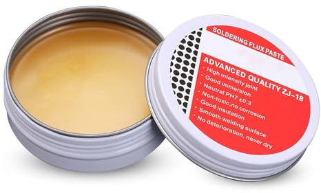 Lötpaste,Lötflussmittel-Zinnpaste,bleifrei Flussmittelpaste,Solder Paste,Lötfett,für Kupfer,Eisen,Zinn,Mechaniker,Metall