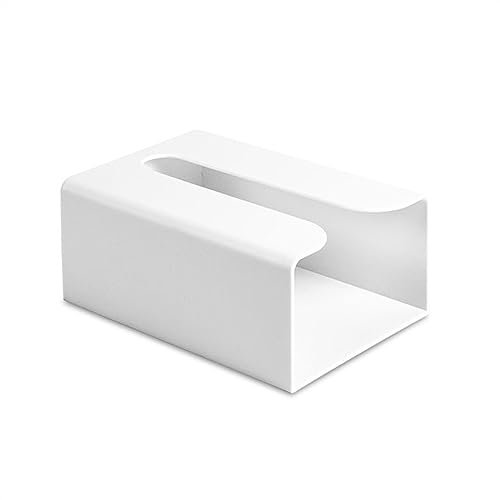Kosmetiktücher Box Wandmontierte Taschentuchbox-Abdeckung, selbstklebend, for Taschentuchbox, Serviettenhalter, Spender for Badezimmer, Küche, Zimmer für Esszimmer Badezimmer Schlafzimmer(2)