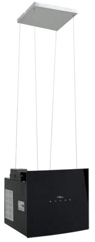 SKM Campana extractora de Isla Sensor táctil LCD Vidrio Templado,Casa y jardín,Cocina y Comedor,Electrodomésticos de Cocina,Extractores,Negro,155971