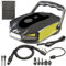 AGT Akku Pumpe SUP: 2in1-Akku-Kompressor- & Schlauchboot-Pumpe, 50 psi /3,4 bar, 12V / USB (Luftpumpe Schlauchboot, Elektrische, aufblasbar)