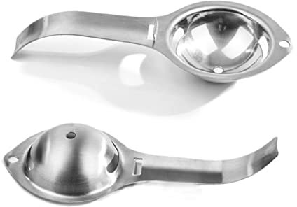 OKUMEYR Eigelbtrenner Yolk Separator Aus Für Trennung Von Eiweiß Und Eigelb Für Kochen Und Backen Einfach Zu Reinigen Rutschfest Und Langlebig