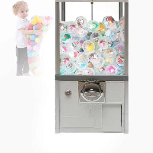 URJWAN MáQuina Expendedora De Caramelos De Goma Big Bubble,MáQuina Expendedora De Caramelos De Goma Classic Bubble Toys,para Tiendas Minoristas De Juegos En Casa,White
