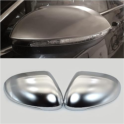 YyQFMA8 Auto Spiegelkappen für Golf 6 VI MK6 GTI R20 2010 2011 2012-2013,Auto Rückspiegel Seite Glas Spiegel Abdeckung Trim Ersetzen Zubehör.