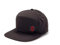 0-Finity® Casquette Snapback – Casquette Unisexe Imperméable avec Fermeture Réglable – Casquette Streetwear Minimaliste pour Homme et Femme – Noir
