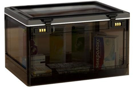 Boîte De Rangement Verrouillable - Conteneur Empilable Sûr, Organisateur De Sécurité Du Réfrigérateur | Conception Protégée Par Mot de passe, Thème De Stockage Familial, Armoire
