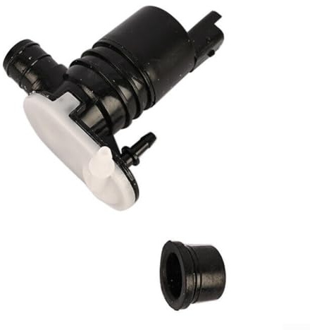 Motor de bomba de lavado de parabrisas de coche compatible con Clio V 2019-2021 OEM 289209776R Bomba de limpieza de pantalla frontal ABS negro