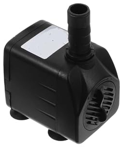 Pompa dell'acqua per acquari Pompa di circolazione da 10 W, pompe sommergibili for laghetti, fontane, giardini rocciosi, flusso regolabile, LED, acquario, giardinaggio idroponico