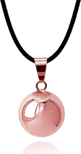 MATLETIK Bola de Grossesse Femme Enceinte - Sonore et Apaisant - Bijou Future Maman avec Cordon Réglable - Cadeau de Grossesse Élégant