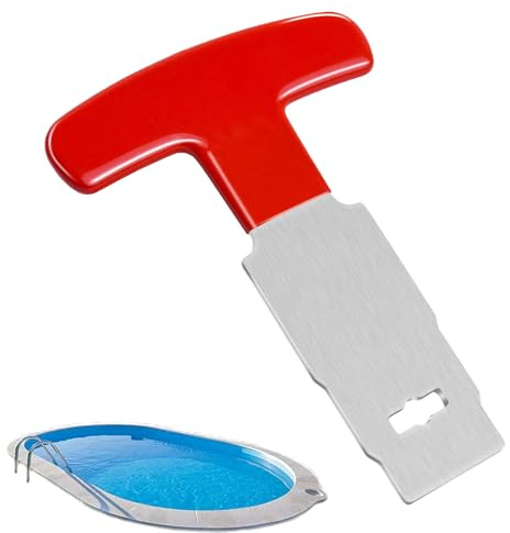 Werkzeug für Pools: 15 cm Düsenentferner, starker Griff, robuster Abzieher | Zuverlässiges Werkzeug zum Entfernen von Steckdosen für den Winter von Pools, li