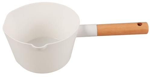 DEARMAMY Louche à Eau Bois à Longue Poignée Capacité Importante pour Cuisine et Salle de Bain Robuste et Facile à Nettoyer