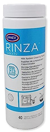 Urnex Rinza M90 Milk Frother Cleaner Tablets 10g (Pack of 40 Tablets)