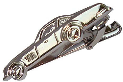 Silber Motor Auto Krawatte Bar von Bassin and Brown