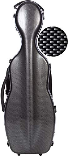 Geigenkoffer Glasfaser Steel Effect 4/4 point black M-Case