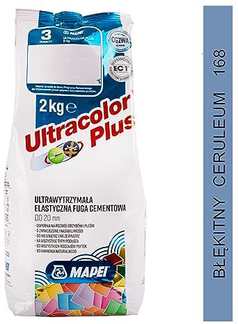 MAPEI ULTRACOLOR PLUS 2kg 168 coelinblau - zementäre Flexfuge für Fugenbreiten bis 20 mm