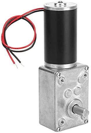 12V 130RPM DC Schneckengetriebemotor 22kg.cm 31mm Hohe Torsion Selbsthemmende Motor Reversed Mini Turbine Getriebemotor für DIY Roboter Drehtisch Türschloss Vorhang Maschine