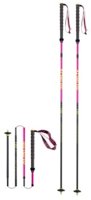 Trekkingstöcke, faltbar, leicht, Aluminium, Trial-Stöcke, 110/120 cm, ultraleicht zum Laufen, Wandern, Spazierstöcke, AONIJIE (120 cm)