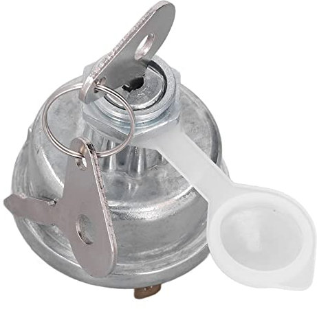 Interruptor de Encendido de Repuesto para Tractor, Interruptor de Llave de Arranque Rápido y Eficiente, Material de y Plástico Duradero, Fácil Instalación