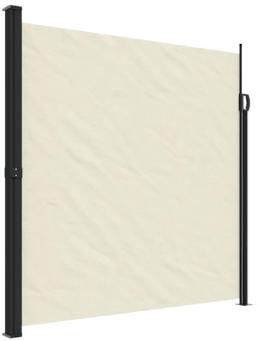 vidaXL Tenda da Sole Laterale Retrattile Crema 200x300 cm