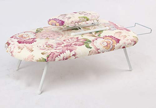 ASHILD Herramienta de Limpieza Tabla de Planchar de Escritorio, Estante de Planchado Plegable multifunción Tienda de Textiles para el hogar Dormitorio Estación de Planchado Ropa Funda de Almohada P