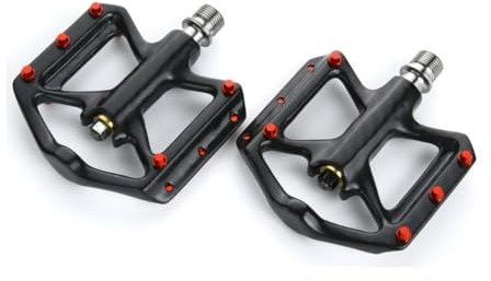 WANGZEYU MTB Pedale Ultra -leichte Kohlefaser -Pedale Leichte Fahrradplattform Pedale DREI Lagertitanachse MTB Fahrradfahrradpedale Fahrradpedale