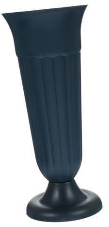 RORPOIR Urna Fioriera Vaso Per Cimitero Robusto in Pp Base Stabile Vaso Commemorativo Per Esterni Decorazione Tombe Funerali Giardino