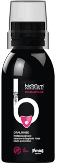 BioTaTum Cuidado posterior de piercings orales, cuidado de piercings orales, solución de limpieza oral, enjuague bucal para piercings orales
