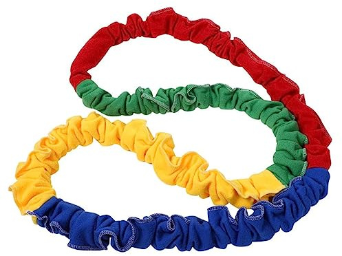 Kids Stretchy Rope Band, Flannelette Four-Direction Outdoor Training