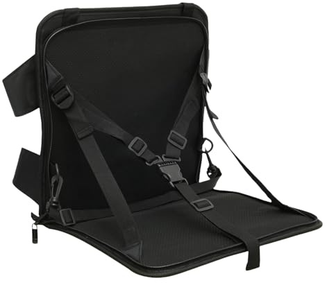 Siège de Valise de Voyage pour, Bagage Pliable réglable, 34 x 32 cm, Attache de sécurité améliorée, Chaise de Cabine légère pour garçons et Filles