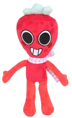 Dandy's World Plush Toy Game Figure Shelly/Shrimpo/Pebble/Astro/Sunflower/Gourdy/Poppy Stuffed Animal Doll Cute Soft Plushies Pillow for Dandy's World Fans