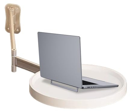 Tavolo rotondo da parete - tavoli da pranzo, casa, tavolo da spuntino pieghevole, tavolino da caffè, design compatto | Per la casa negozio di torte da tè bagno