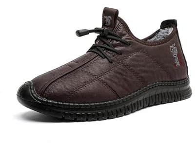 Botas de Invierno Gruesas y acogedoras para climas fríos, Calzado para Interiores y Exteriores con Doble Aislamiento, Mujer, Antideslizantes