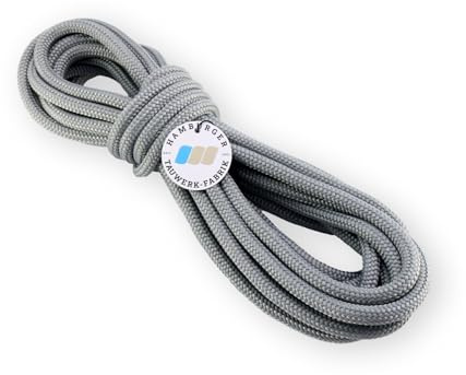Outdoorseil ECO-Dock Silber Ø10 mm – Polypropylen-Multifil Allzweck-Seil 10 m, wetterfest & UV-beständig – ideal für Garten, Camping, Boot & Haushalt