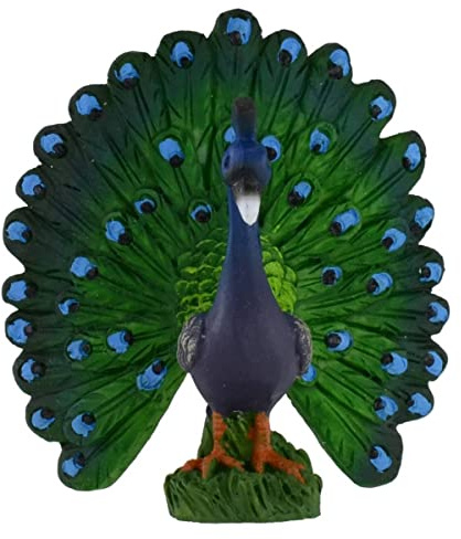Dekop Krippenzubehör Pfau Höhe ca. 6,5cm passend für 12-15cm Figuren (44635284768)