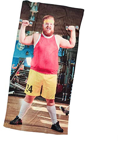 LolaPix Handtuch Personalisiert. Mikrofaser Handtuch. Sporthandtuch/Strandtuch/Fitness Handtuch. Schnelltrocknend. Superabsorbierend und Antibakteriell. Mit Foto. 75x150cm