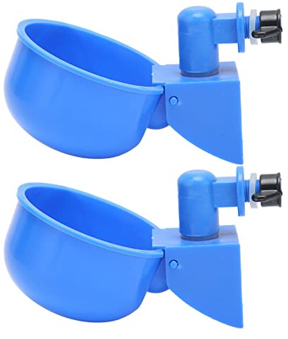 Bebedero para Pollos, Kit de Bebedero para Aves de Corral, Taza de Agua Autollenable Roscada, Tazón para Beber para Aves de Corral, para Bricolaje, Aves, Codorniz, Pollo, Pato, PáJaro, Paloma Bebeder