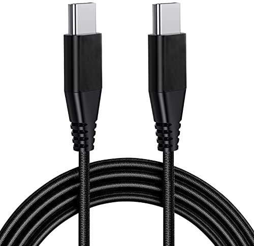 Câble USB C vers C 2M,Cable Chargeur Type C Charge Rapide 60W Nylon Tressé pour Samsung Galaxy S25 Ultra/S22 S23 S24 Ultra/S23 Plus/S21 FE 5G/S20,Note 20/10,iPhone 15 Pro Max,A56 A36,Pixel 8 7 6 Pro