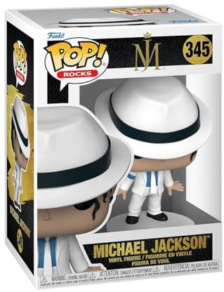 Funko Pop! Rocks: Michael Jackson - MJ - (Lean) - Vinyl-Sammelfigur - Geschenkidee - Offizielle Handelswaren - Spielzeug Für Kinder und Erwachsene - Music Fans - Modellfigur Für Sammler und Display
